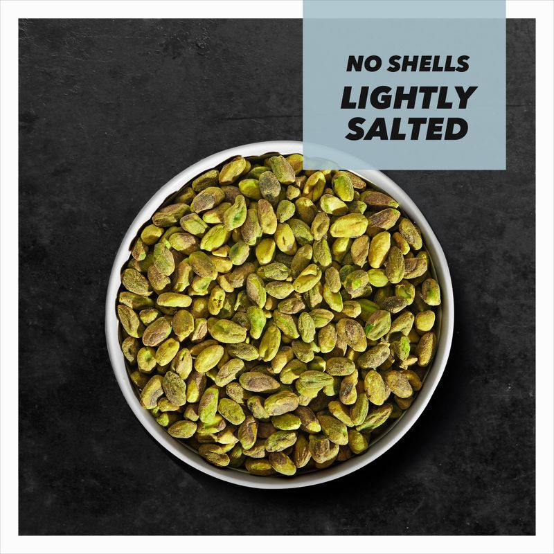 slide 3 of 6, Wonderful Roasted Light Salt No Shells Pistachios - 12oz, 12 oz
