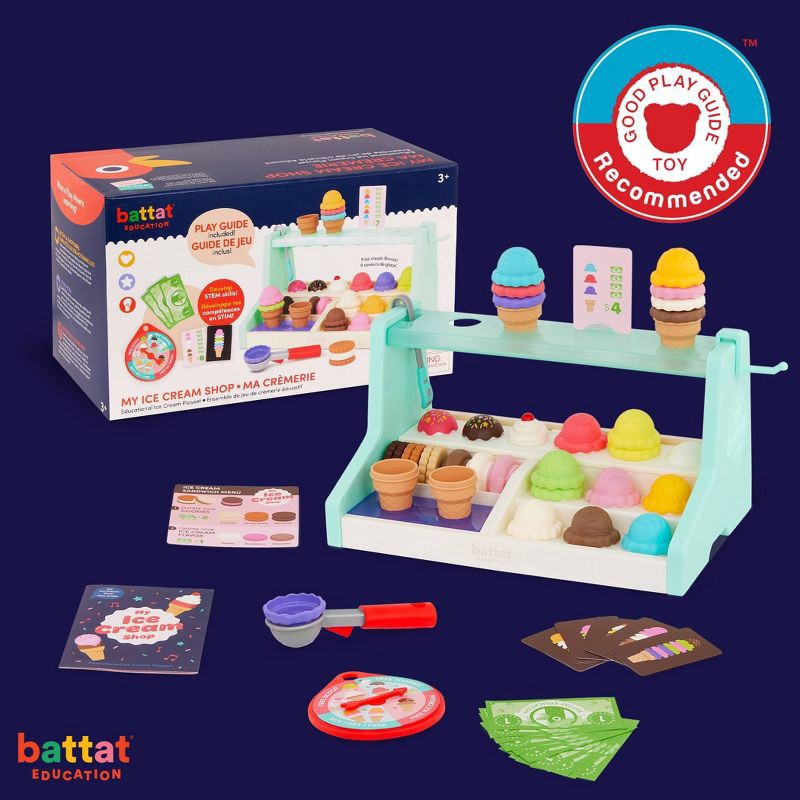 slide 2 of 9, Battat Education My Ice Cream Shop Playset, 1 ct