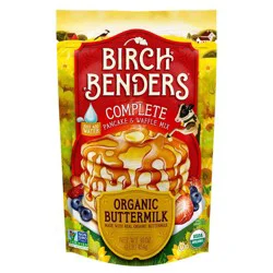 Birch Benders Organic Buttermilk Complete Pancake & Waffle Mix - 16oz