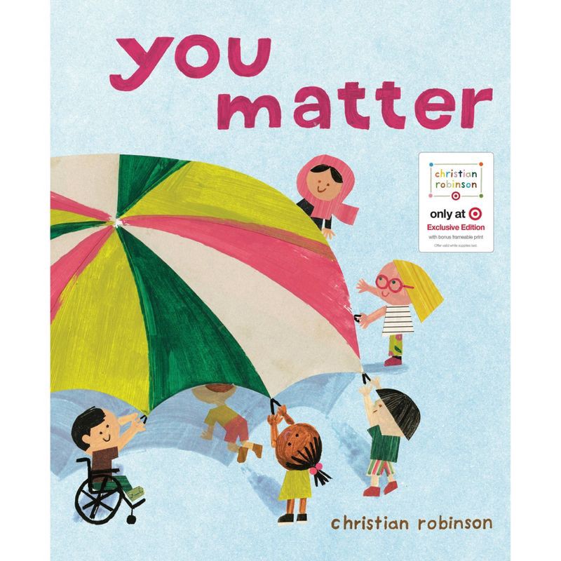 slide 1 of 5, You Matter - Target Exclusive Edition by Christian Robinson (Hardcover) - Christian Robinson x Target, 1 ct
