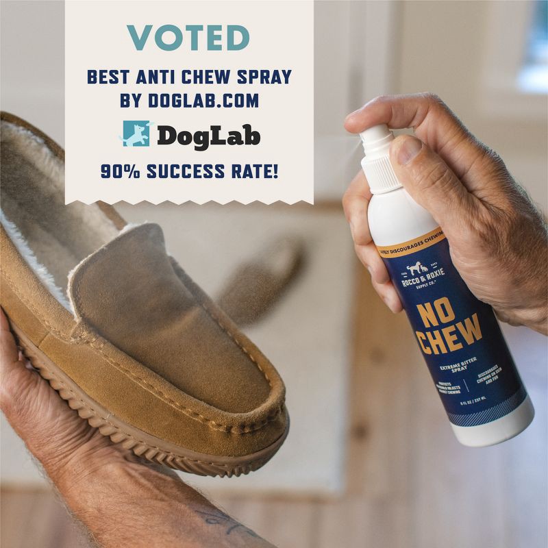 slide 6 of 10, Rocco & Roxie Supply Co. Rocco & Roxie Dog Bitter Spray Deterrent Anti Chew Repellent - 8oz, 8 oz