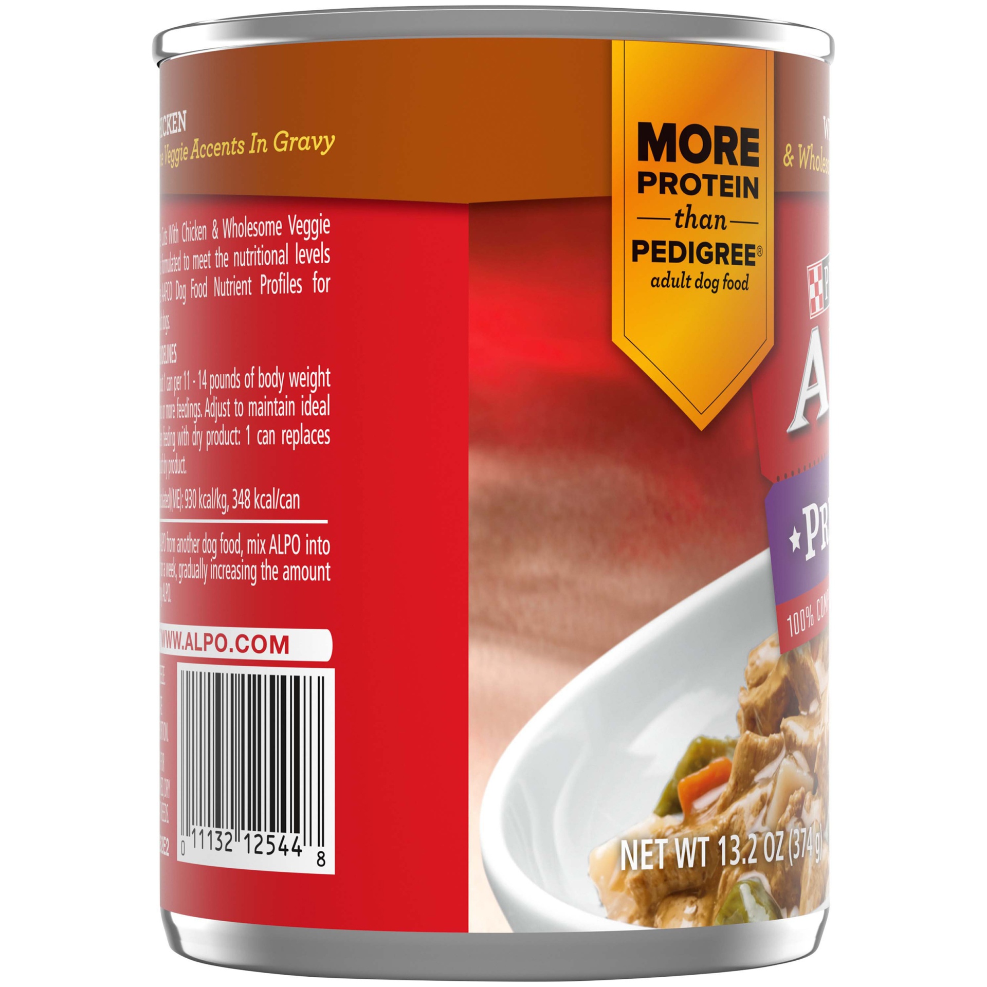 slide 7 of 7, Purina ALPO Prime Cuts with Chicken & Wholesome Veggie Accents in Gravy Dog Food, 13.2 oz