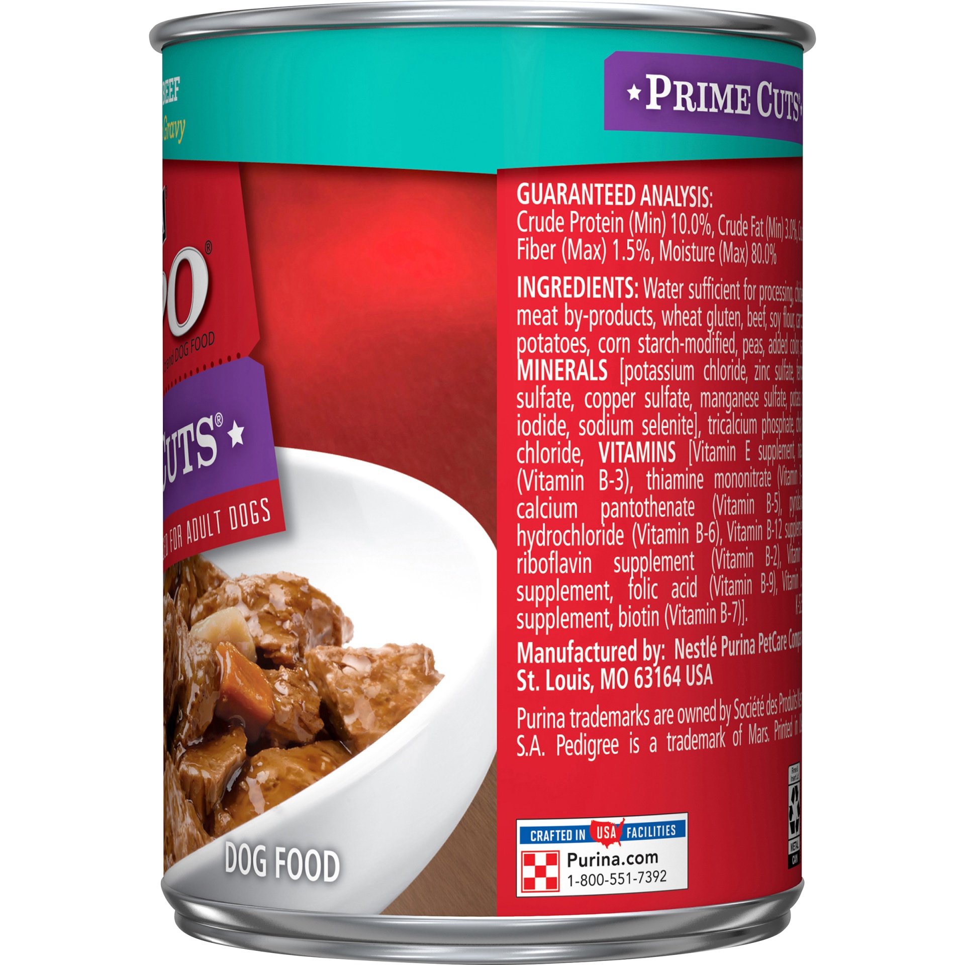 slide 6 of 7, ALPO Purina ALPO Prime Cuts Stew With Beef & Vegetables in Gravy Dog Food, 13.2 oz