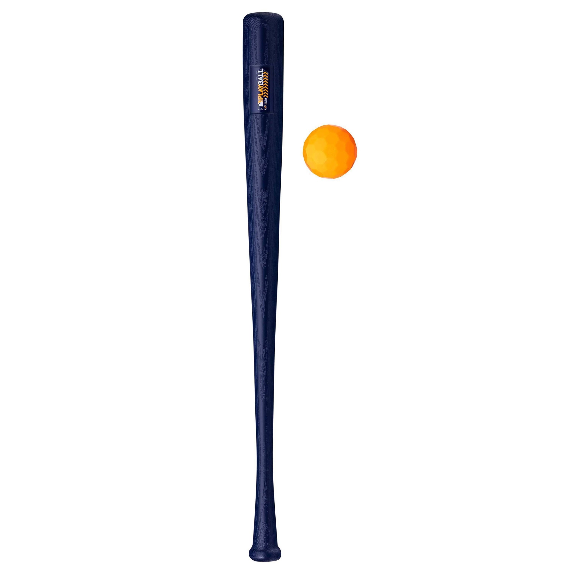 slide 1 of 7, Franklin Sports MLB Playball Slurve Bat and Ball, 1 ct