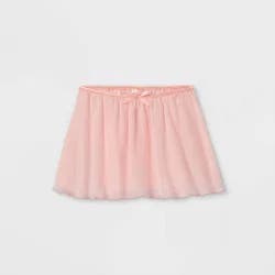 Girls' Dance Activewear Skirt - Cat & Jack™ Pink XS: Recycled Polyester, Lightweight, Pull-On