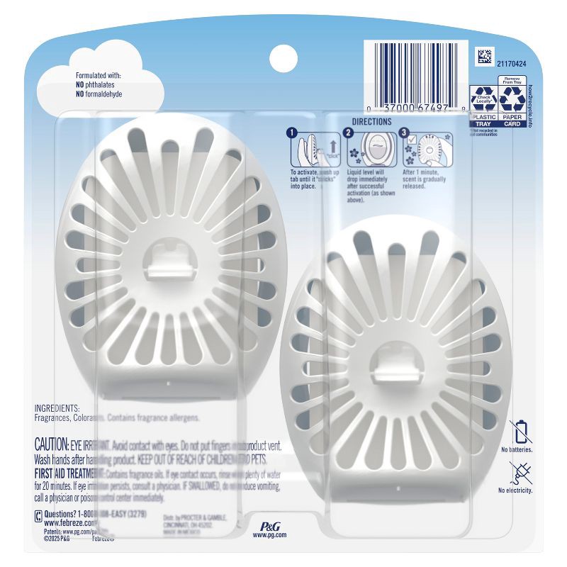 slide 14 of 14, Febreze Ocean Bathroom Air Freshener - 2ct, 2 ct