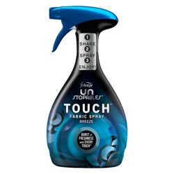 Febreze Unstopables Touch Fabric Spray and Odor Fighter - Breeze - 27 fl oz