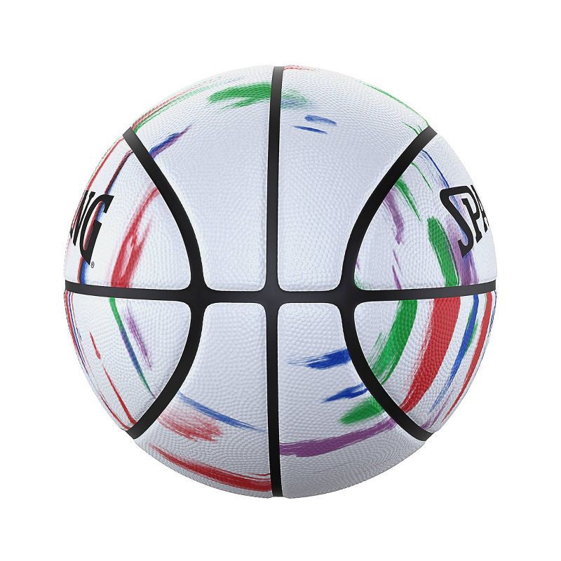 slide 2 of 5, Spalding 29.5'' Basketball - Marble White, 1 ct