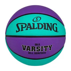 Spalding Varsity 28.5'' Basketball: Size 6, Kids Ages 10-12, Rubber Shell