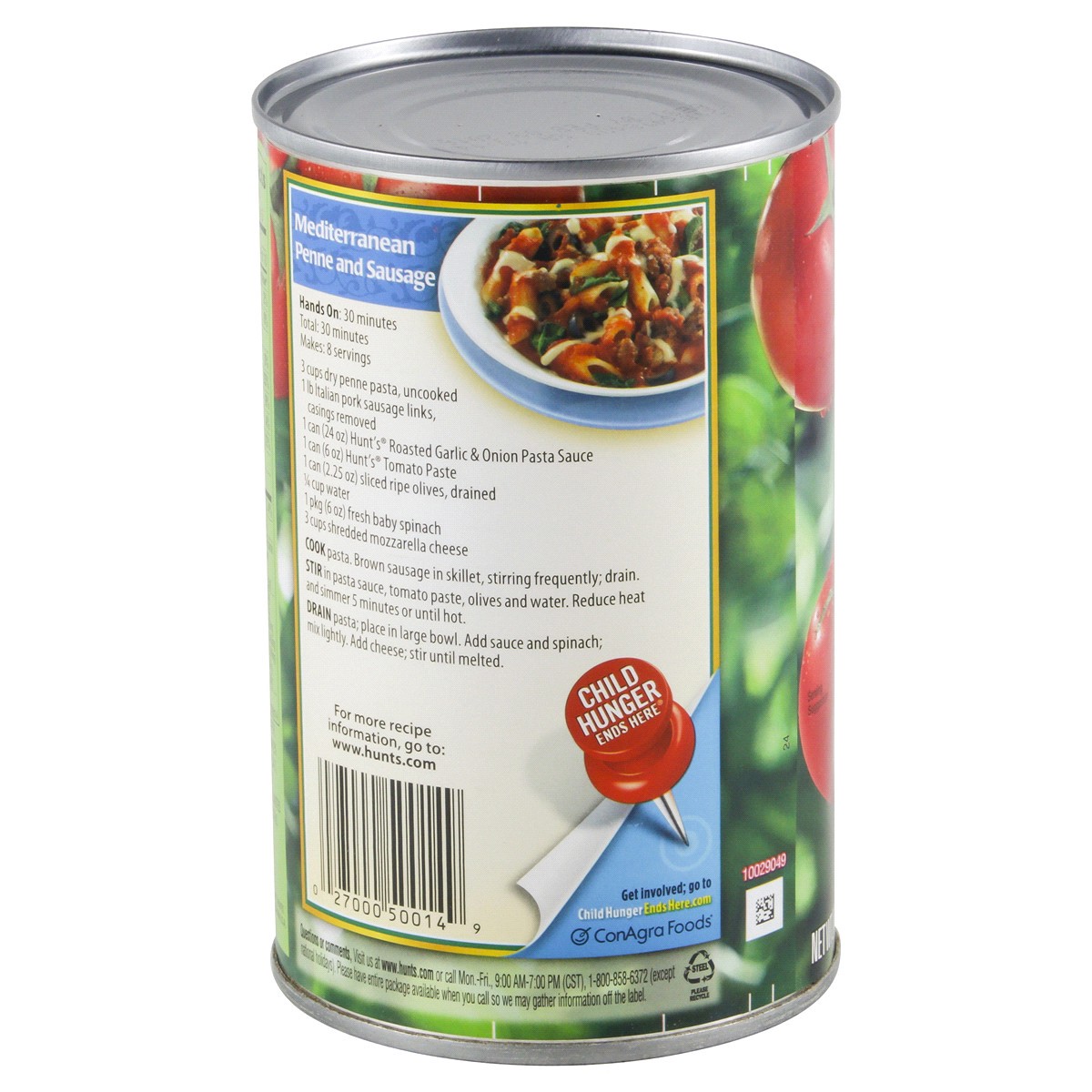 slide 4 of 4, Hunt's Roasted Garlic & Onion Pasta Sauce, 24 oz, 24 oz