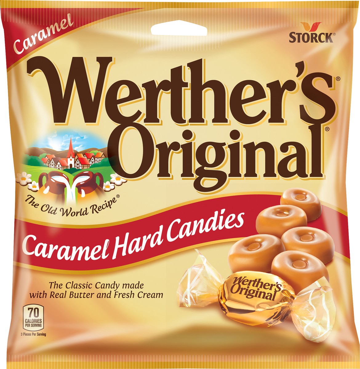 slide 3 of 3, Werther's Original Caramel Hard Candies, 