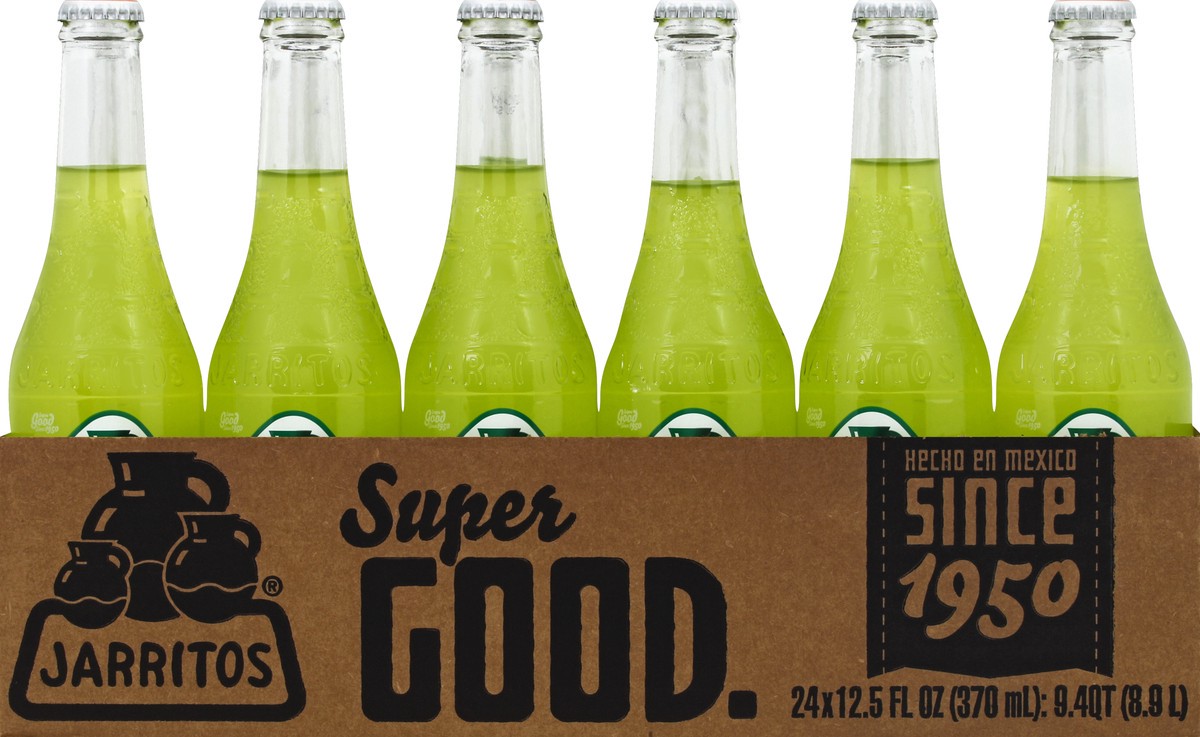 slide 3 of 7, Jarritos Lime Soda - 24 ct; 12.5 oz - 24 ct; 12.5 oz, 24 ct; 12.5 oz