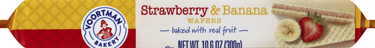 slide 4 of 6, Voortman Bakery Strawberry Banana Sugar Wafer, 10.6 oz