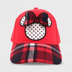 Disney's Minnie Mouse Girls Polka Dot Baseball Hat