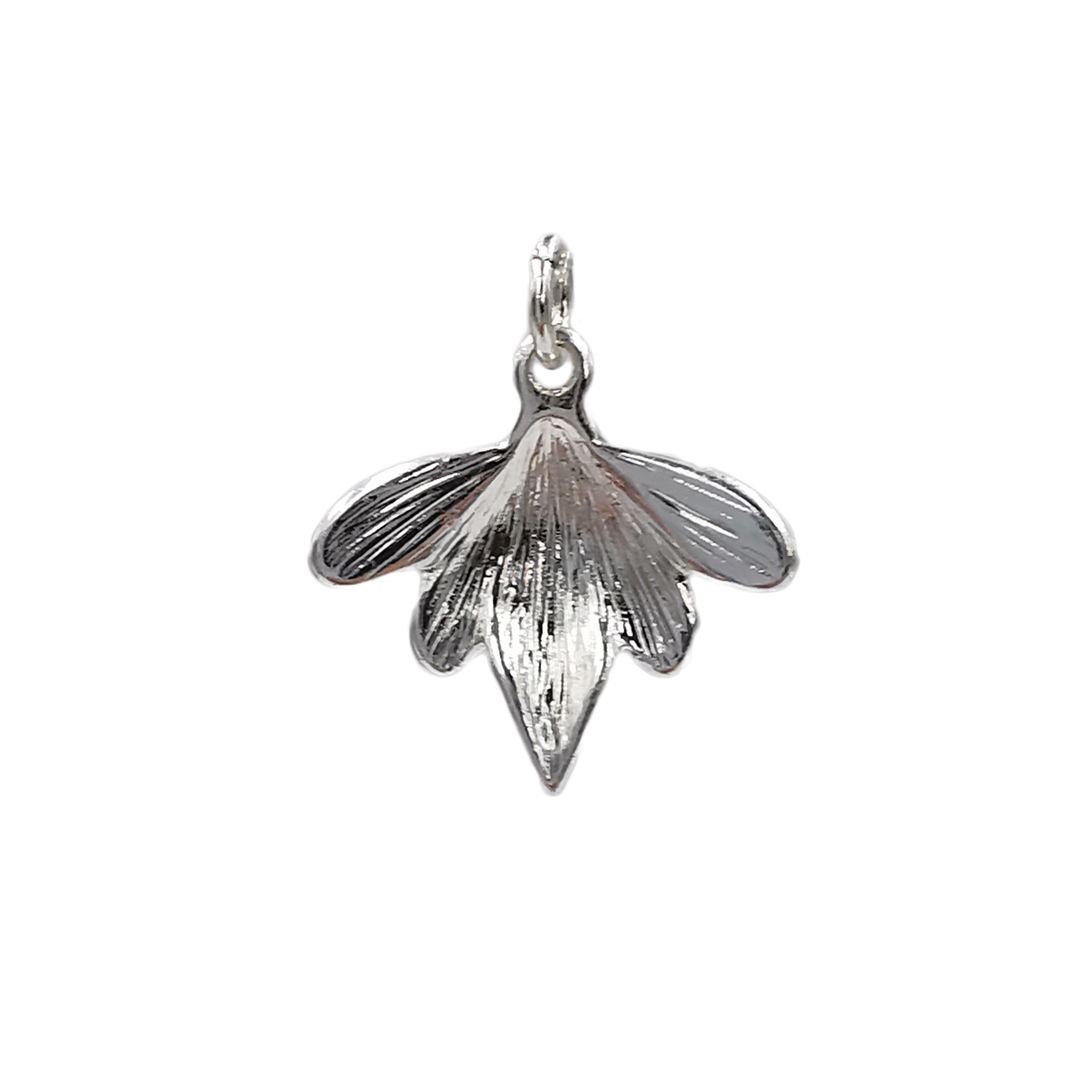 slide 5 of 5, Charmalong Silver Plated Bee Charm By Bead Landing, 0.96 in x 0.87 in x 0.24 in