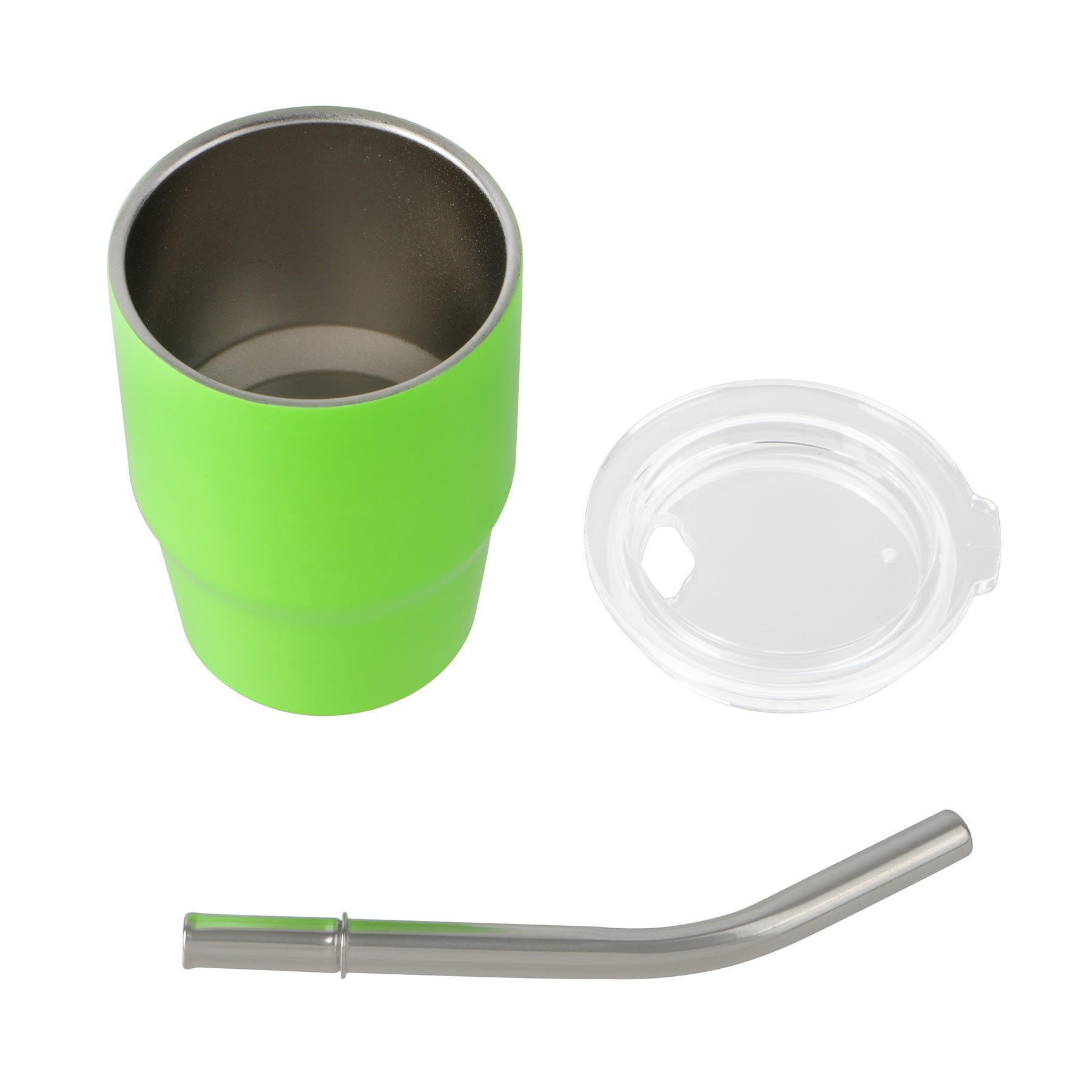 slide 2 of 2, 3oz. Glow In The Dark Mini Stainless Steel Insulated Tumbler By Ashland, 3 oz