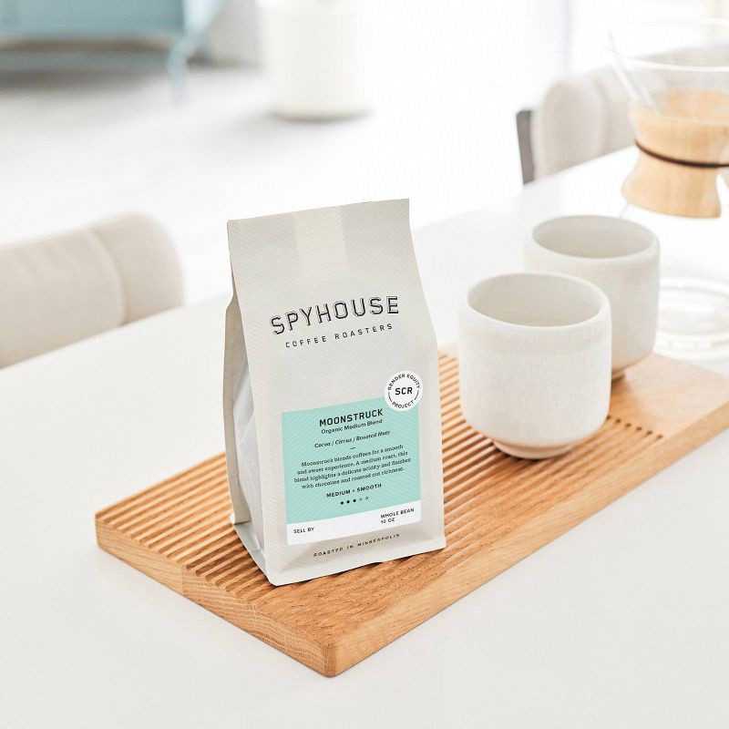 slide 2 of 4, Spyhouse Coffee Roasters Moonstruck Organic Blend Medium Roast Coffee – 10oz, 10 oz