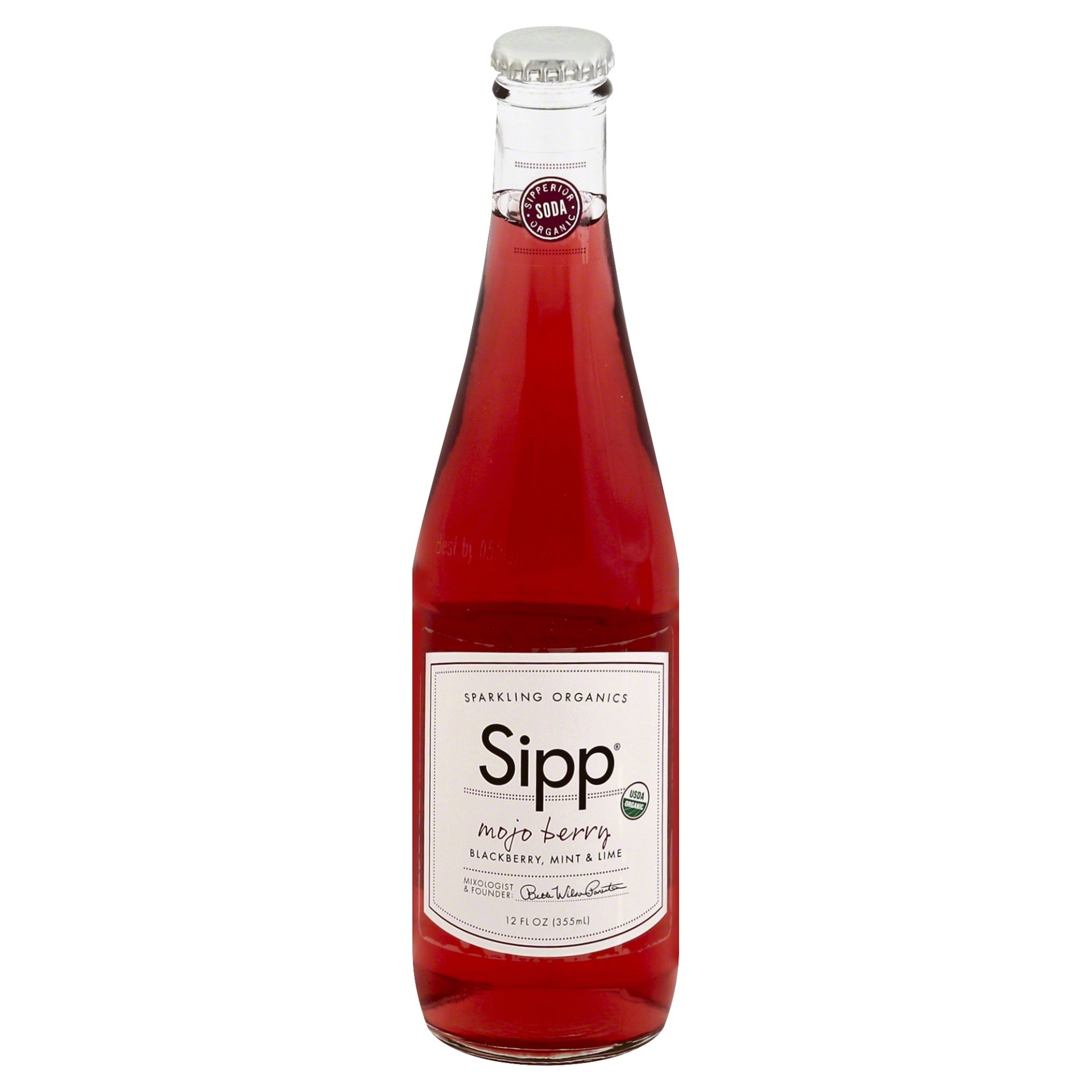 slide 1 of 4, Sipp Mojo Berry BeveraGe - 12 oz, 12 oz