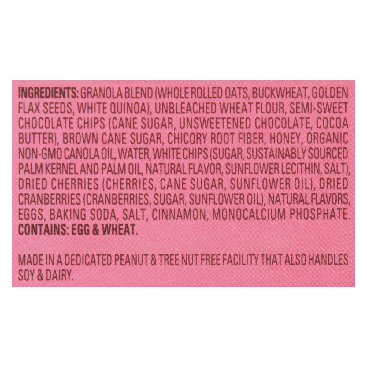 slide 6 of 13, Cooper Street Cookies Cooper Street Chocolate Cherry Granola Cookie Bakes, 6 ct