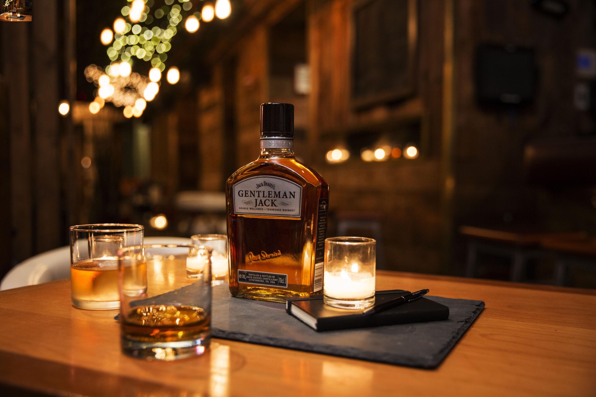 slide 3 of 4, Jack Daniel's Gentleman Jack Tennessee Whiskey, 200 ml