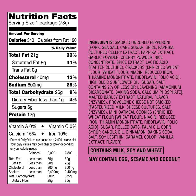 slide 4 of 4, Pepperoni Stacker Lunch Kit - 2.8oz - Good & Gather™, 2.8 oz