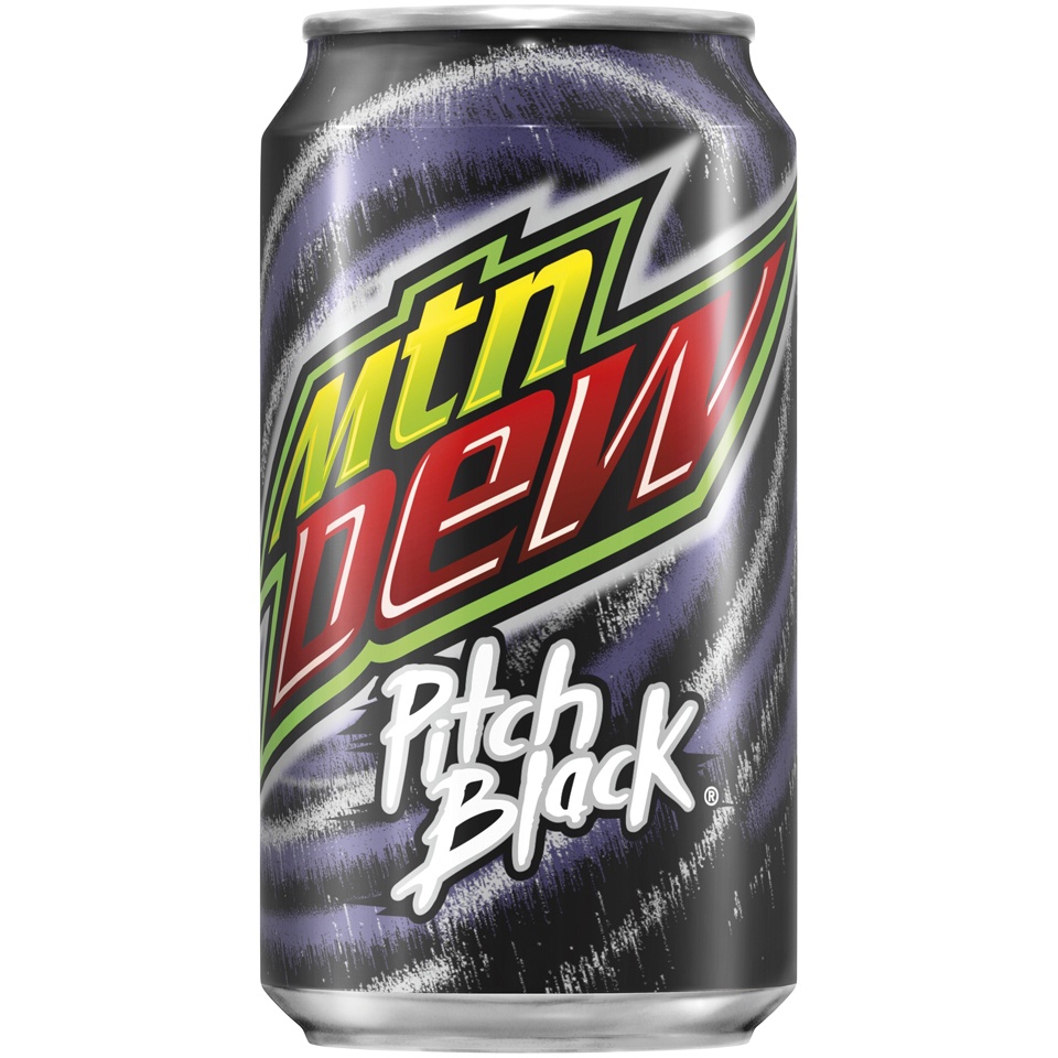 slide 2 of 3, Mountain Dew Pitch Black Soda Dark Citrus Punch - 12 ct, 12 ct