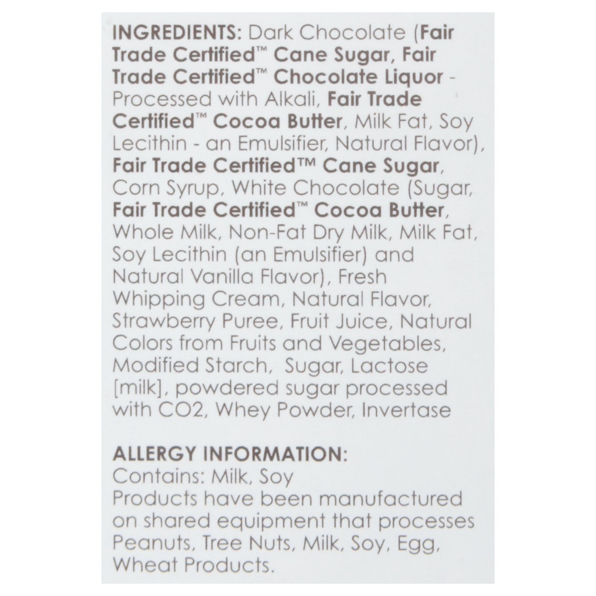 slide 9 of 13, Chocolate Chocolate Chocolate Strawberry Champagne Truffle Dark Chocolate 3.5 oz, 3.5 oz