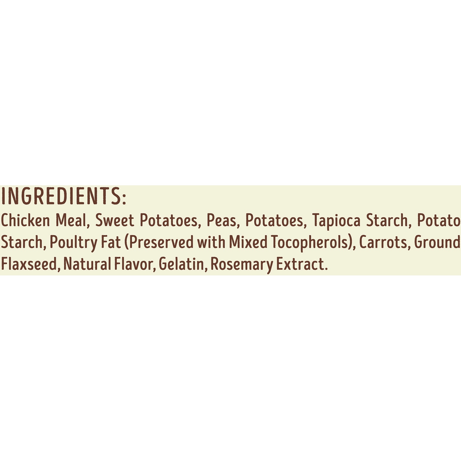 slide 2 of 9, Supreme Source Grain-Free Chicken Meal, Pea and Carrot Recipe Gourmet Dog Biscuits, 16 oz