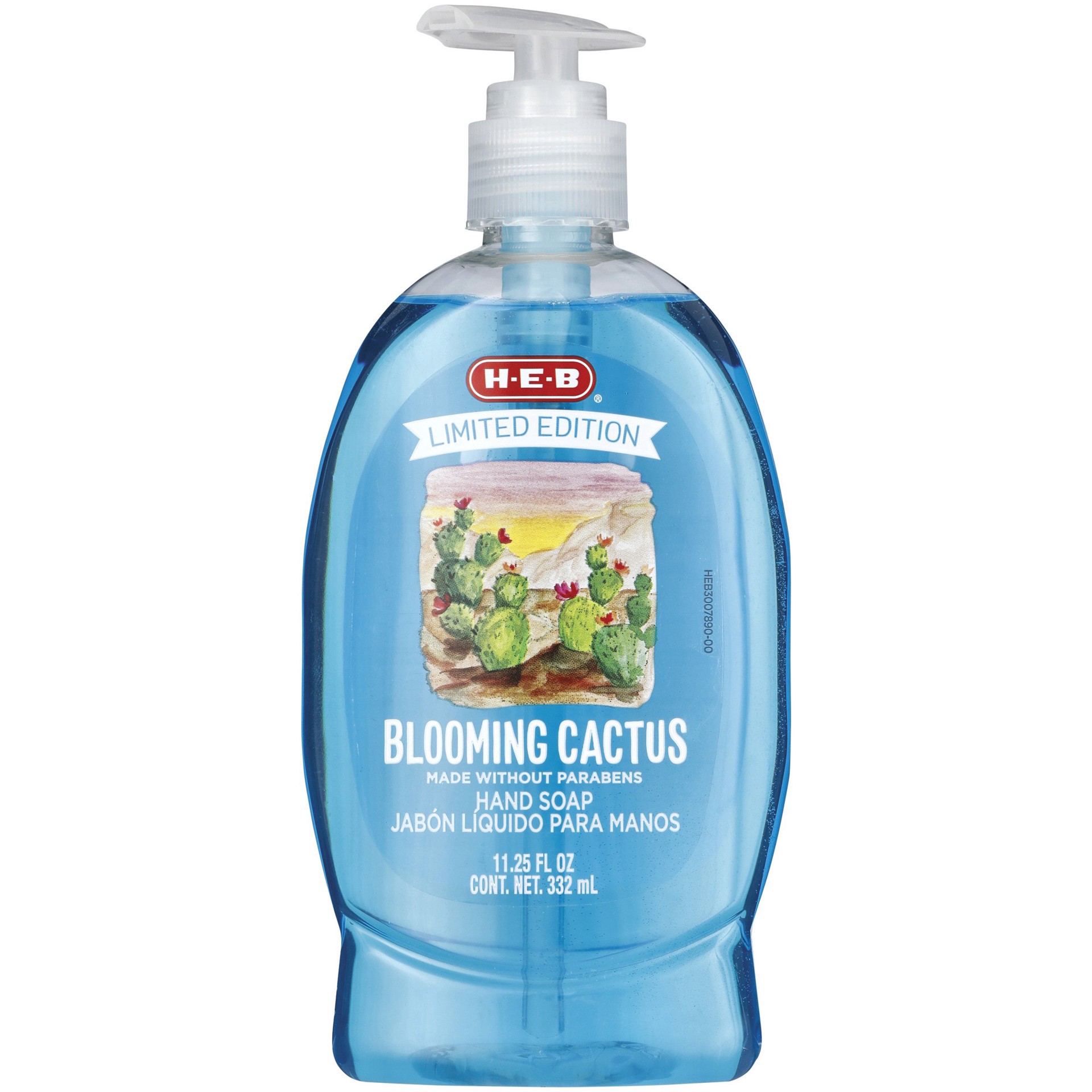 slide 1 of 1, H-E-B Limited Edition Summer Hand Soap - Blooming Cactus, 11.25 oz