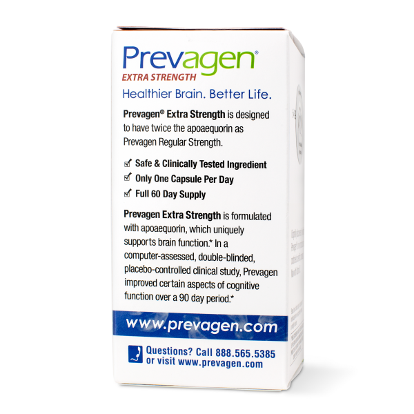 slide 7 of 10, PrevagenExtra Strength Capsules, 20 mg, 60 ct