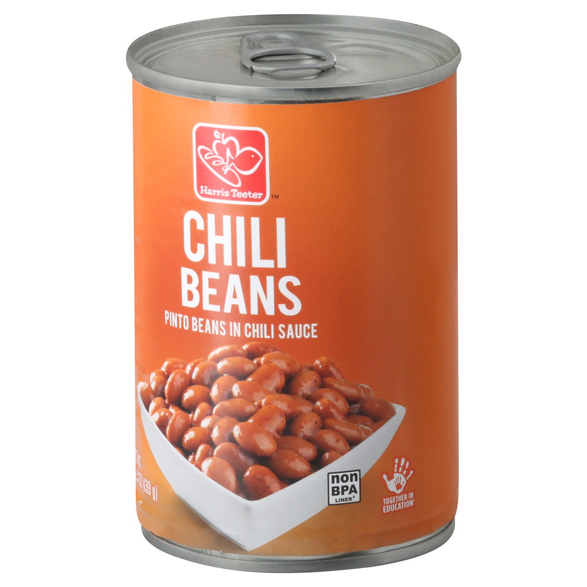 slide 8 of 12, Harris Teeter Chili Beans, 15.5 oz