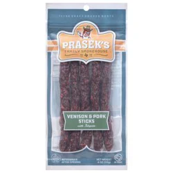 Prasek's Dry Venison & Pork Sticks with Jalapeno