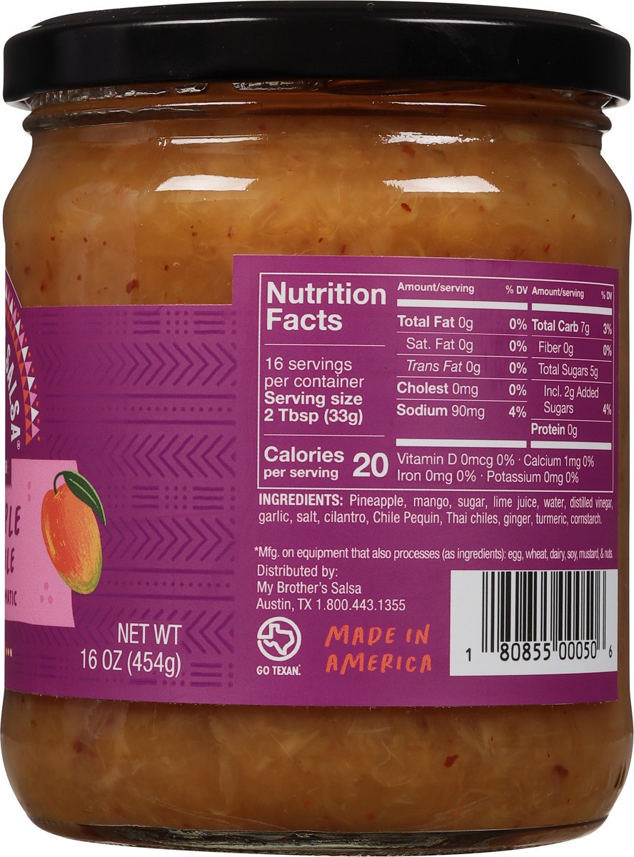 slide 11 of 14, MY BROTHERS Pineapple Thai Chile, 11 oz