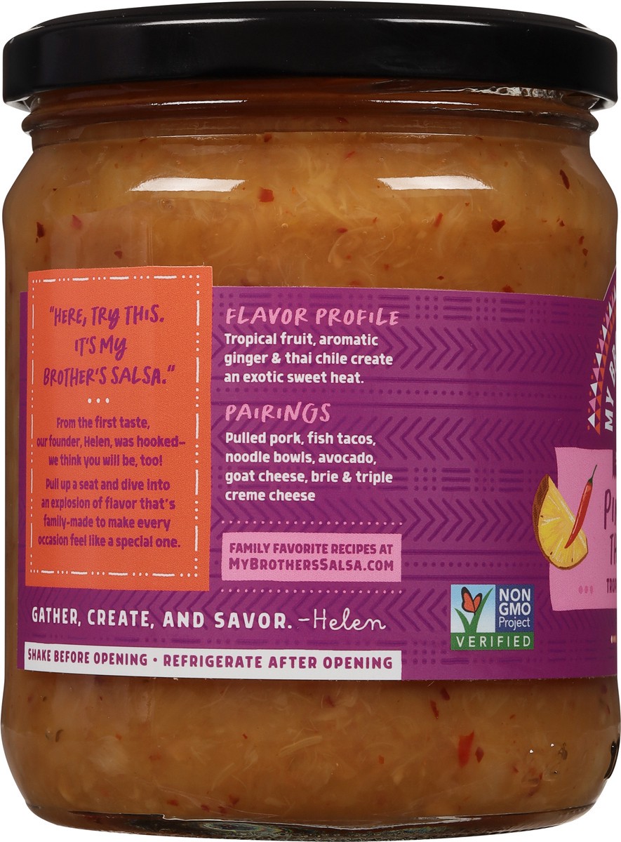 slide 14 of 14, MY BROTHERS Pineapple Thai Chile, 11 oz