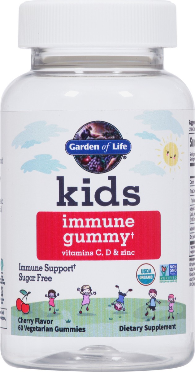 slide 8 of 8, Garden of Life Kids Org Immne Cherry Gummy 60Ct, 1 ct