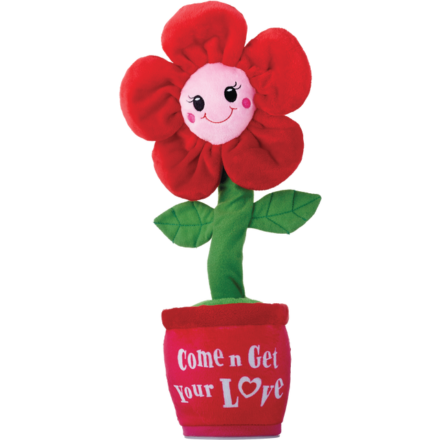 slide 1 of 1, RED AND PINK Animated Dancing Pals, 1 ct