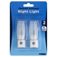slide 1 of 1, Prime Night Light Photocell Activated, 2 ct