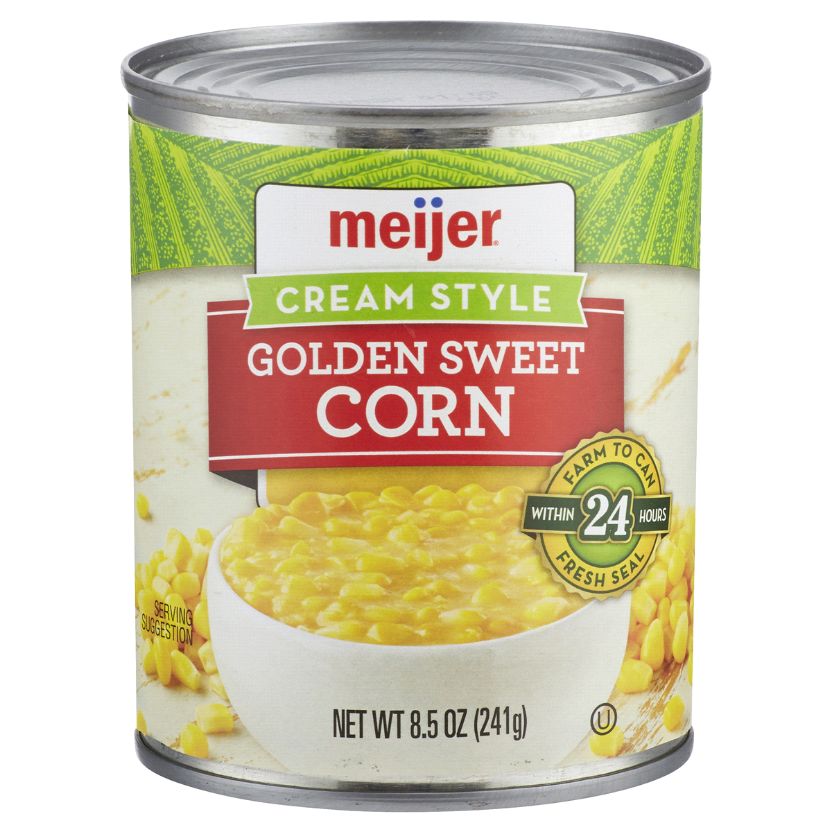 slide 1 of 1, Meijer Cream-Style Golden Sweet Corn, 8.5 oz