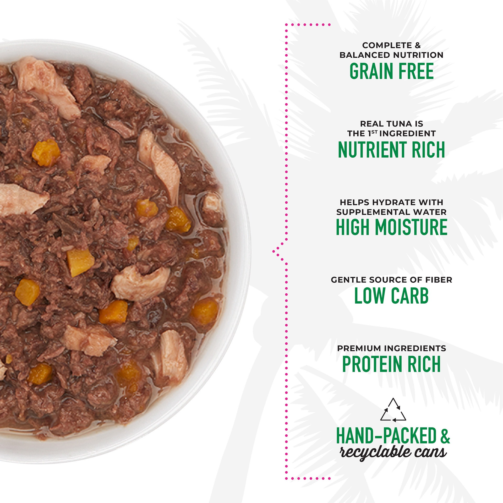 slide 7 of 8, Tiki Cat Aloha Friends Wet Cat Food, Tuna Ocean Whitefish & Pumpkin, 5.5 oz. Can, 5.5 oz