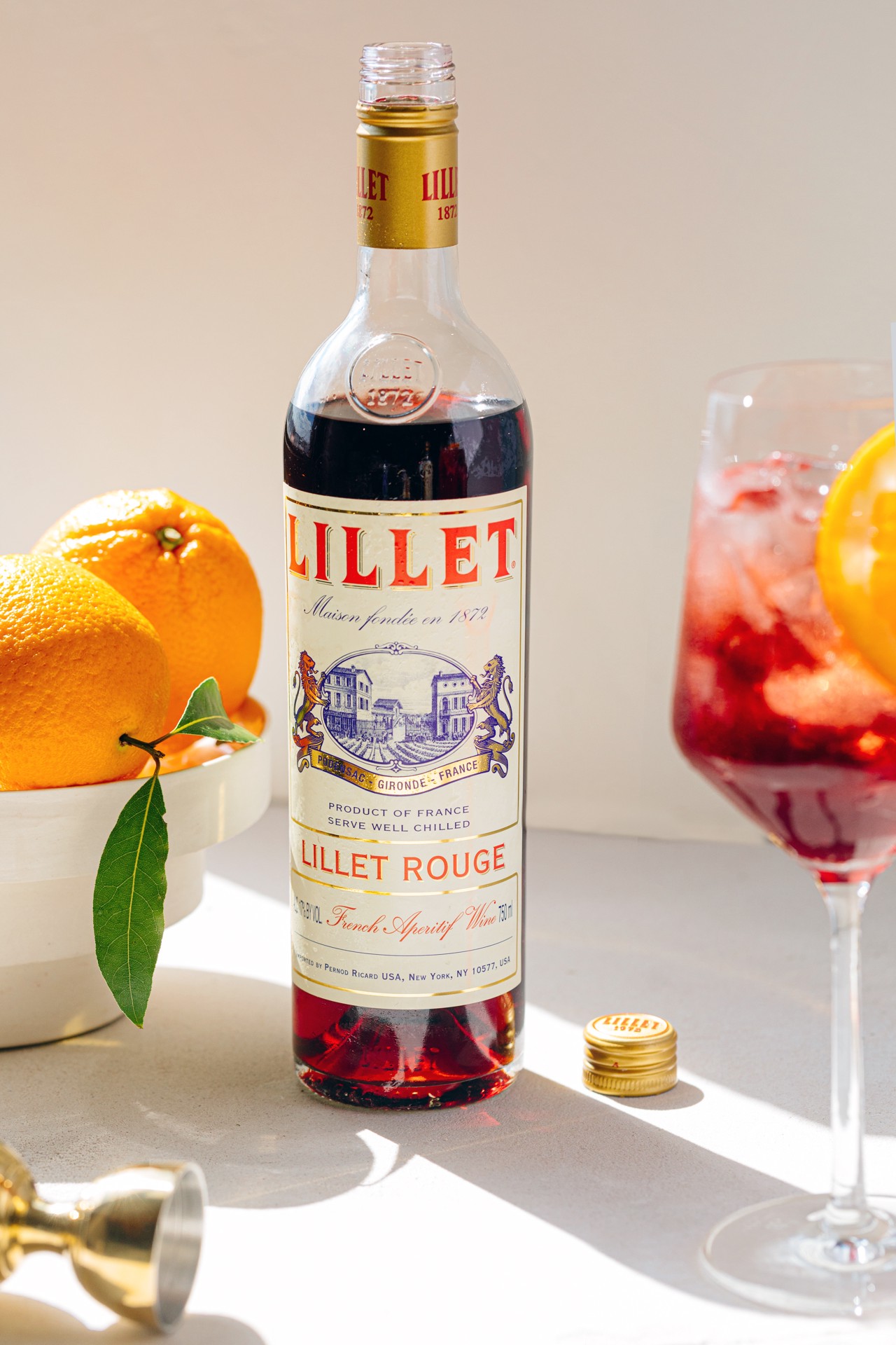 slide 7 of 10, Lillet Rouge Aperitif 750mL, 17% ABV, 750 ml