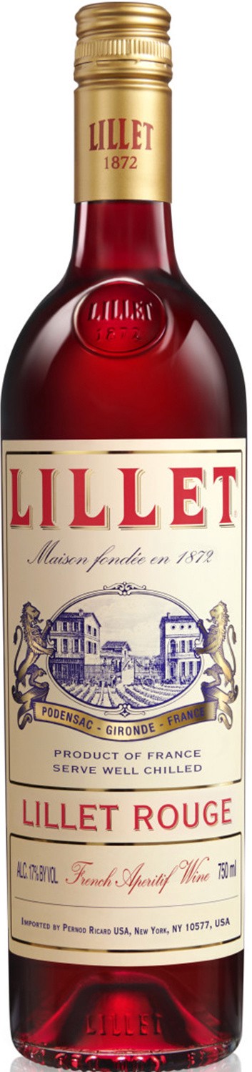 slide 1 of 10, Lillet Rouge Aperitif 750mL, 17% ABV, 750 ml