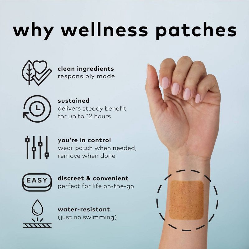 slide 4 of 9, The Good Patch Relax Plant-Based Vegan Wellness Patch - 4ct, 4 ct