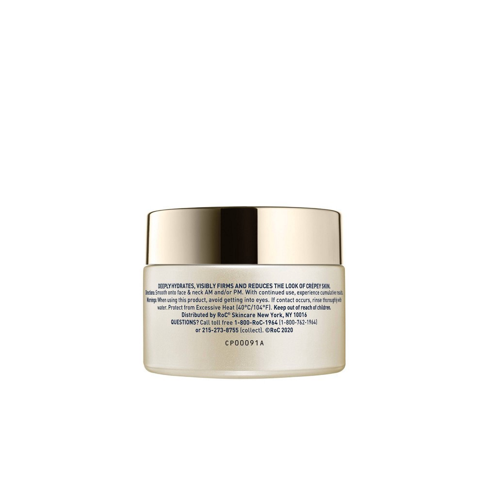 slide 2 of 12, RoC Face & Neck Anti-Aging Moisturizer Firming Cream for Crepey Skin - 1.7 fl oz, 1.7 fl oz