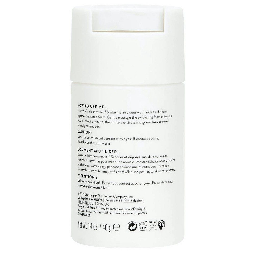 Honest Beauty Skin Sweep Exfoliating Powder Cleanser