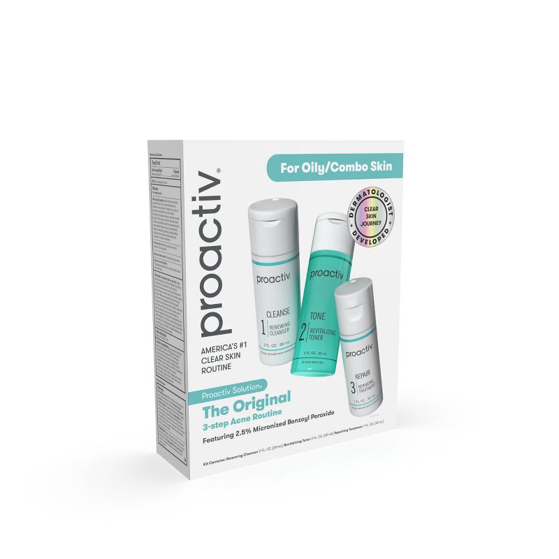 slide 2 of 8, Proactiv Solution 30 Day Acne Treatment Kit - 5 fl oz/3pc, 5 fl oz, 3 ct