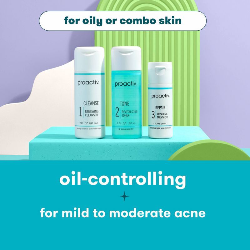 slide 8 of 8, Proactiv Solution 30 Day Acne Treatment Kit - 5 fl oz/3pc, 5 fl oz, 3 ct