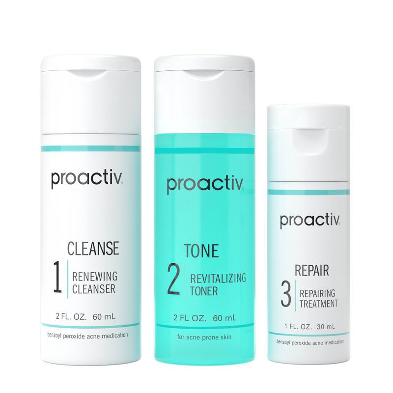 slide 1 of 8, Proactiv Solution 30 Day Acne Treatment Kit - 5 fl oz/3pc, 5 fl oz, 3 ct