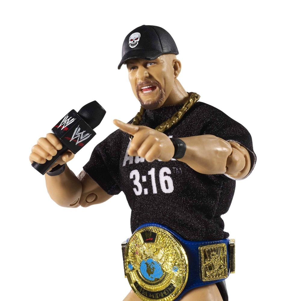 slide 3 of 6, WWE Ultimate Edition Stone Cold Steve Austin Action Figure, 1 ct