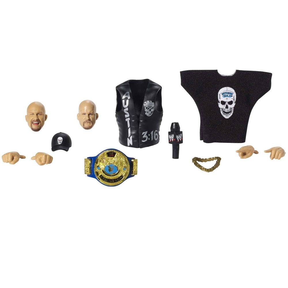 slide 4 of 6, WWE Ultimate Edition Stone Cold Steve Austin Action Figure, 1 ct