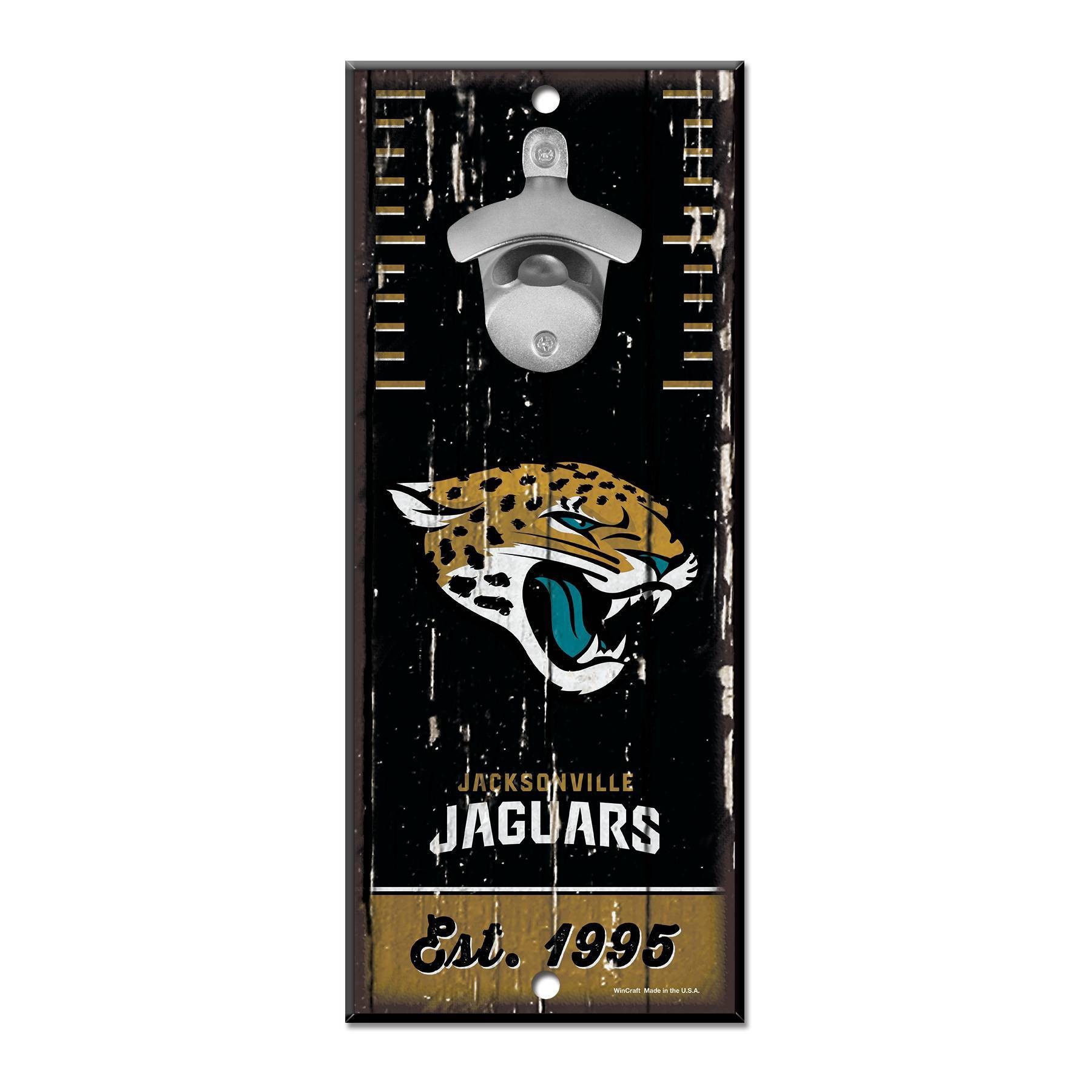 Jacksonville Jaguars Wood Sign 